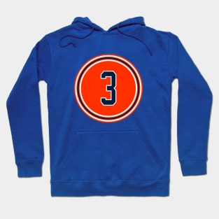 Al Hamilton Number 3 Jersey Hoodie